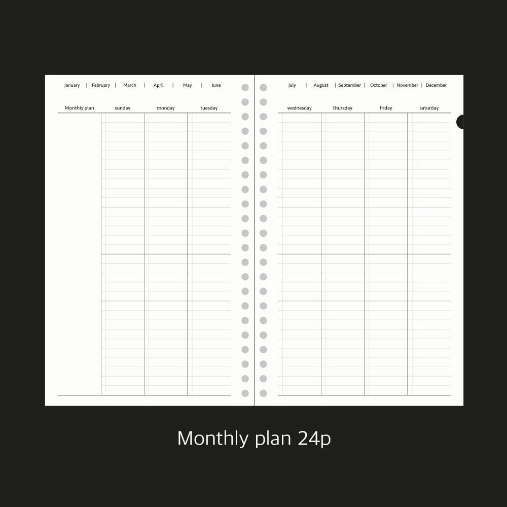 Paperian Archive Undated Weekly Planner