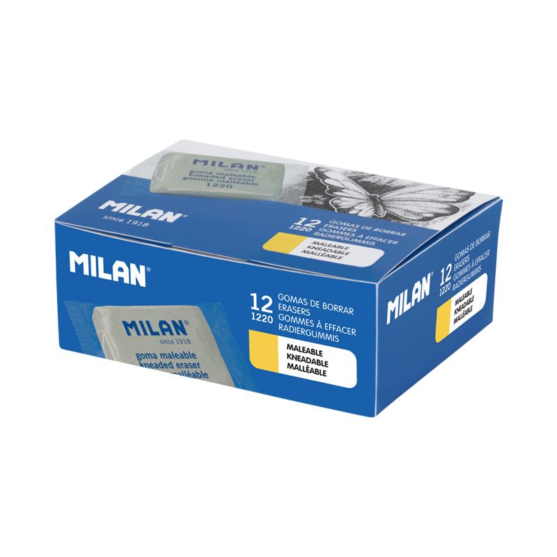 Milan Kneadable Erasers 1220 [Box of 12]