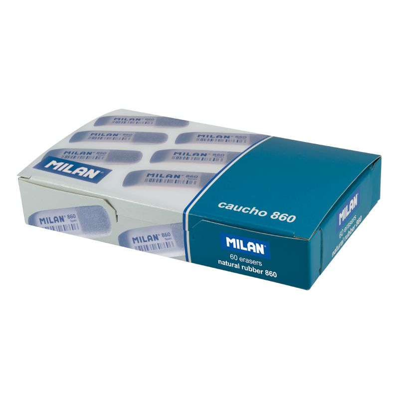 Milan Double-use Bevelled Erasers 860 [Box of 60]