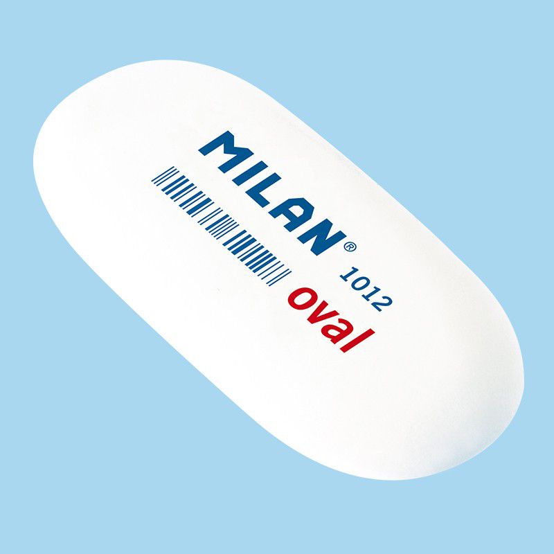 MILAN Oval 1012 Erasers [Pack of 2]