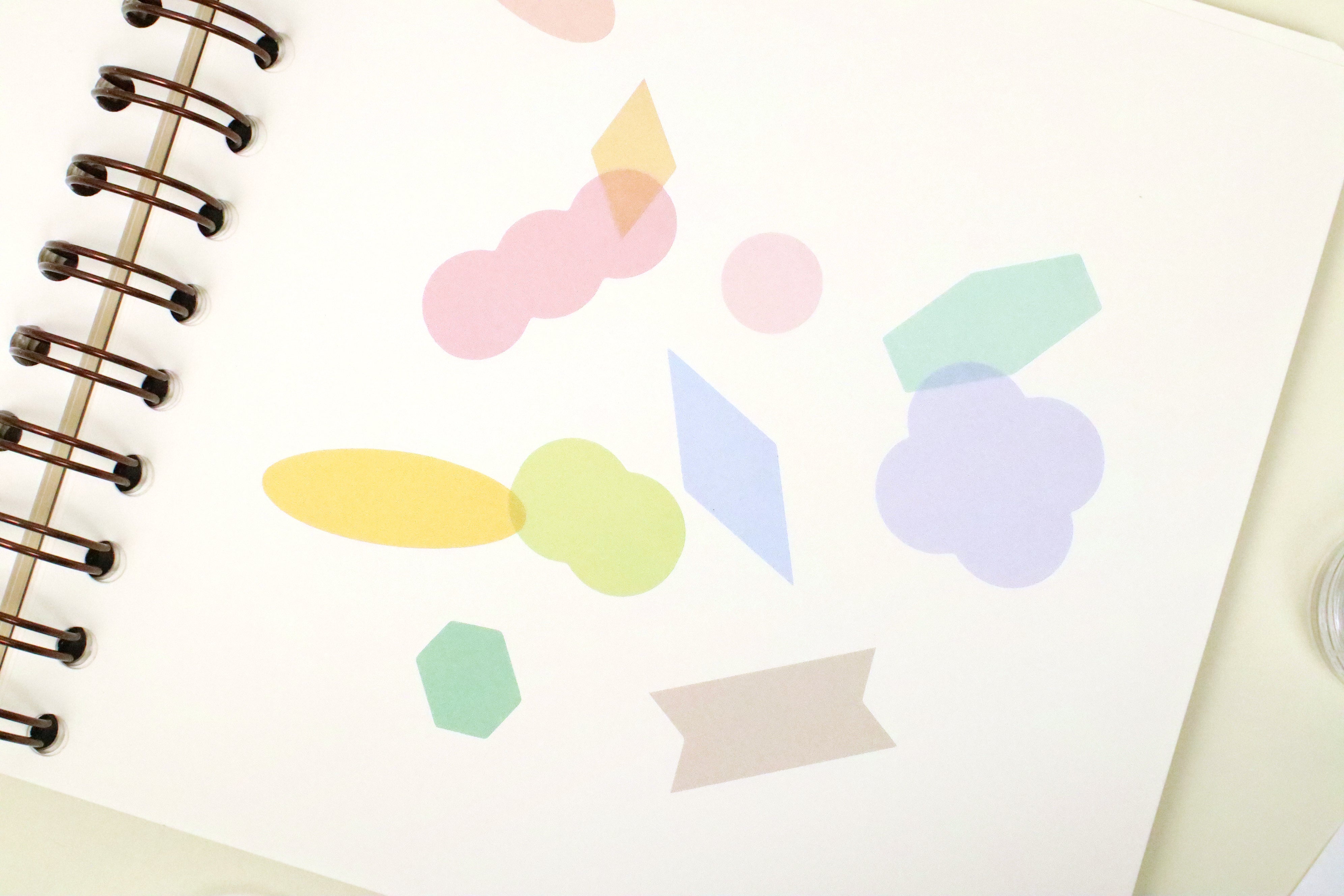 Paperian Colour Palette Stickers - Shapes