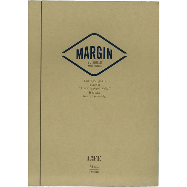 Life Margin Report Notebook B5