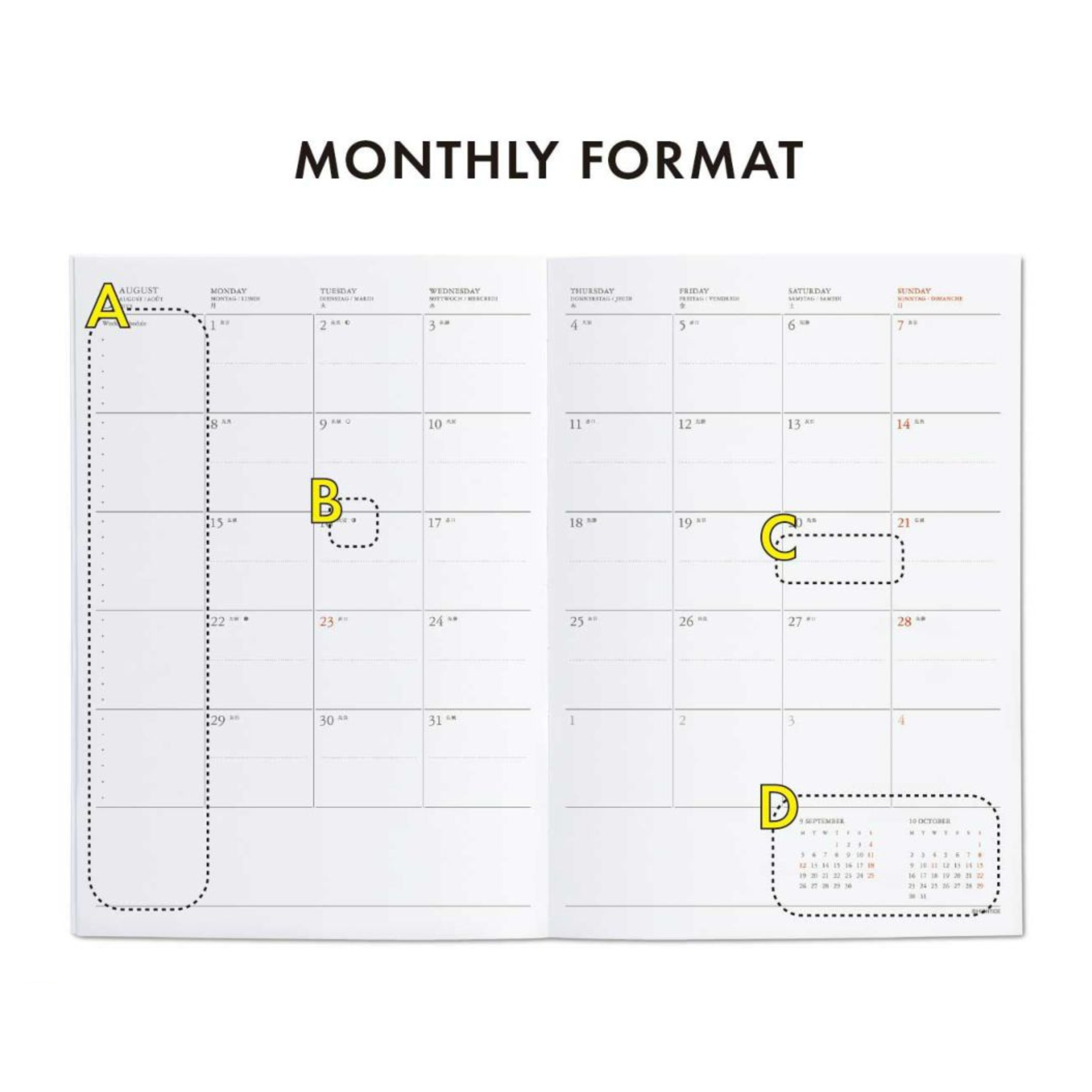 Hightide 2024 'Katie' Weekly Diary [B6]