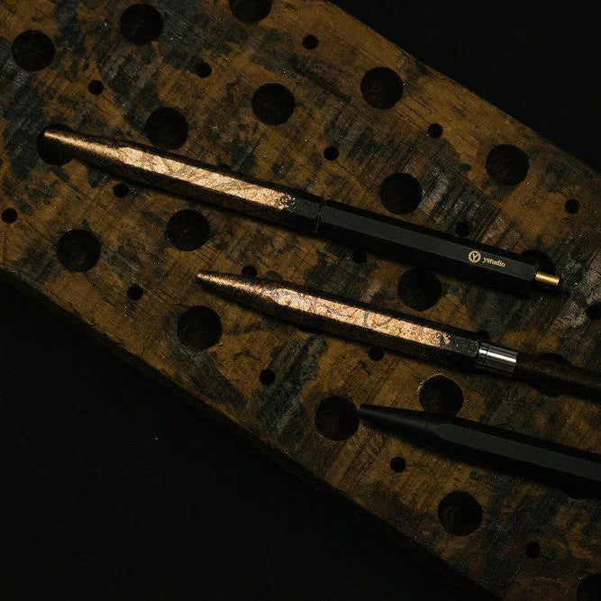 ystudio Classic Renaissance Yakihaku Portable Ballpoint Pen – Limited Edition