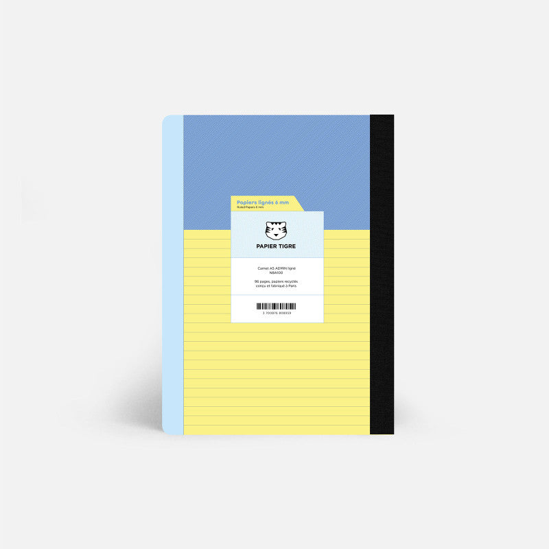 Paper Tigre A5 Notebook – [Lined/Plain/Grid]