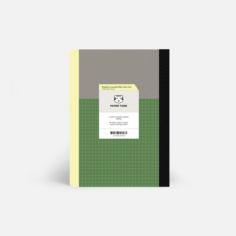 Paper Tigre A5 Notebook – [Lined/Plain/Grid]