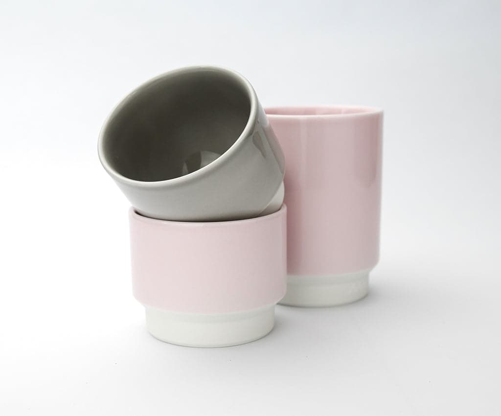 Asemi Hasami Cups Small 100ml - Light Pink