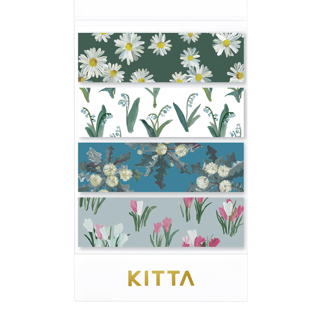 KING JIM KITTA Basic Washi Tape