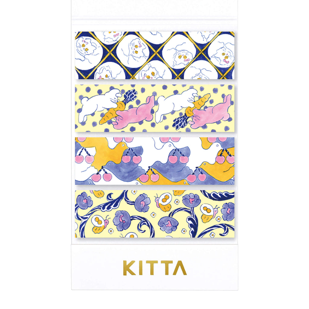 KING JIM KITTA Basic Washi Tape