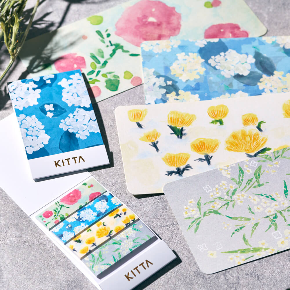 KING JIM KITTA Basic Washi Tape