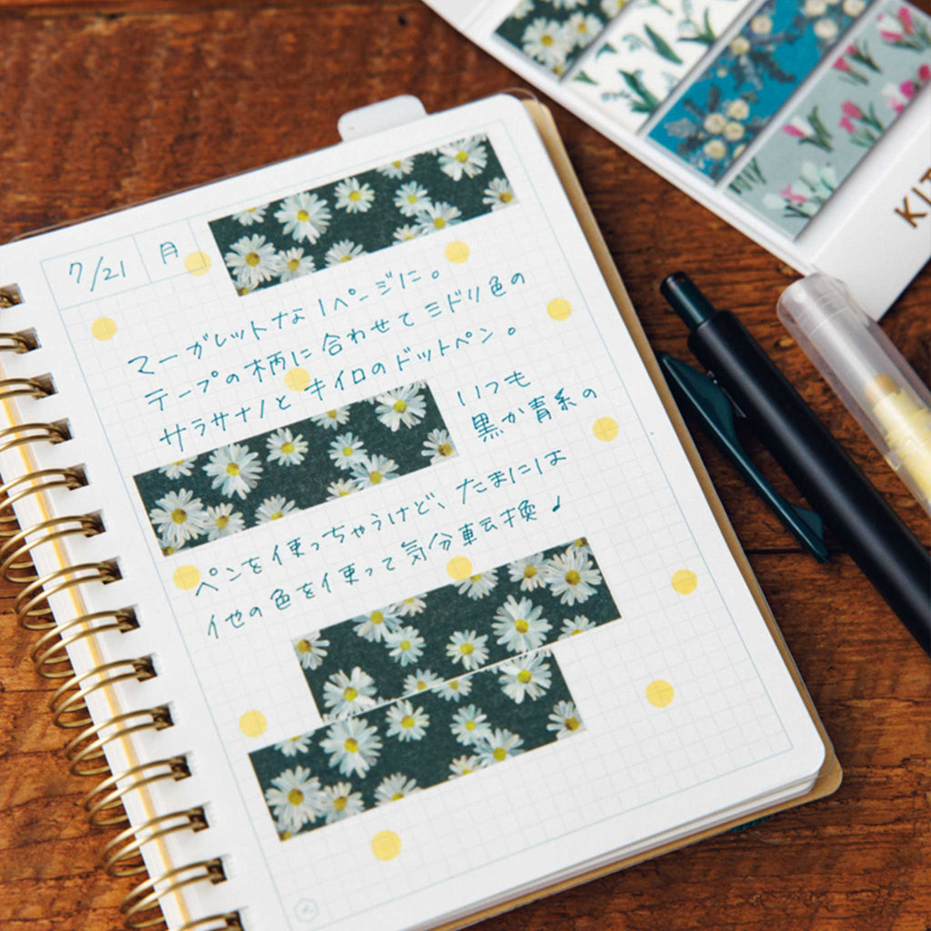 KING JIM KITTA Basic Washi Tape