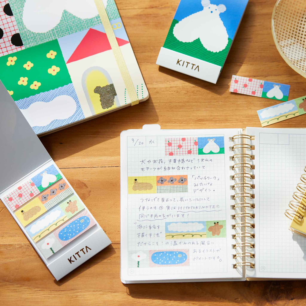 KING JIM KITTA Basic Washi Tape