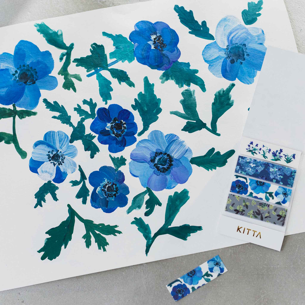 KING JIM KITTA Basic Washi Tape