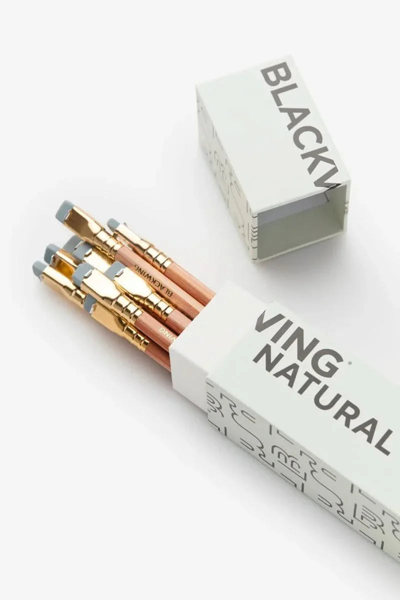 Blackwing Natural Pencil Set – Legacy Model [Set of 12 Pencils]