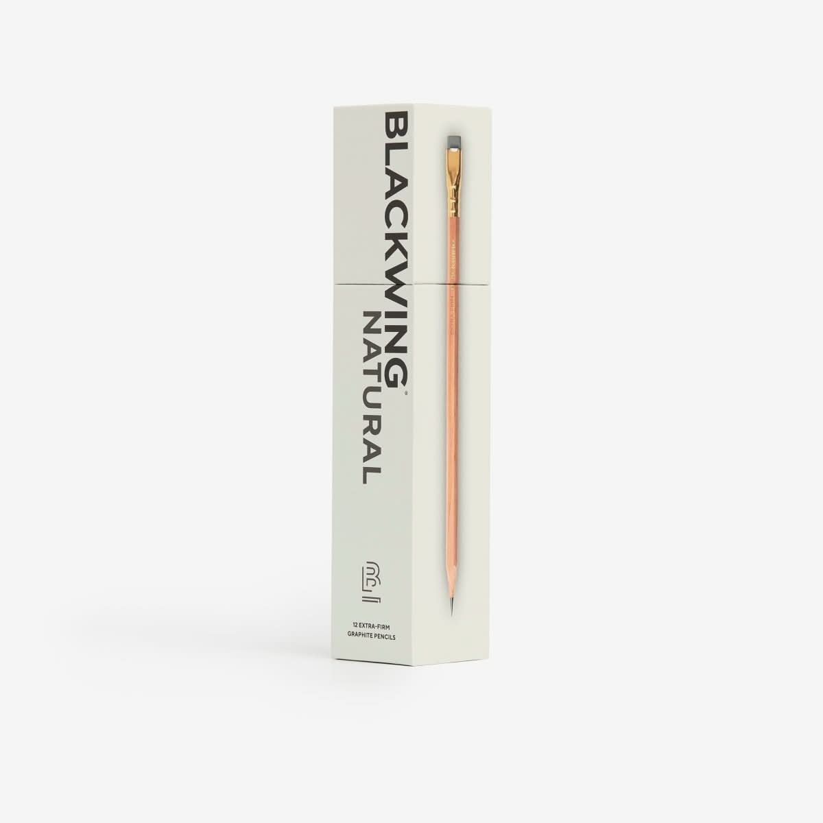Blackwing Natural Pencil Set – Legacy Model [Set of 12 Pencils]