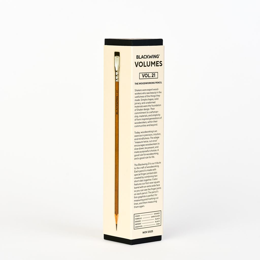 Blackwing Volume 21 Pencils – Pack of 12