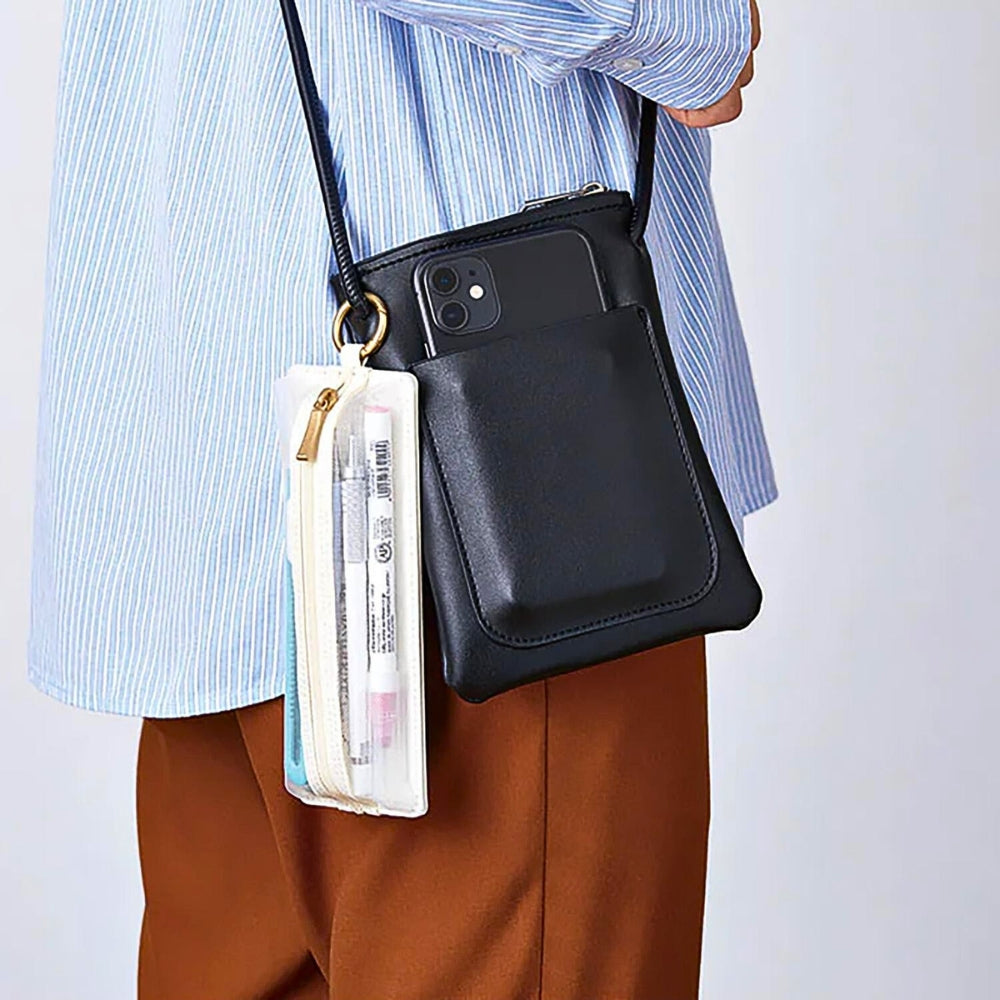 KING JIM EMILY Slim Flat Pen Case