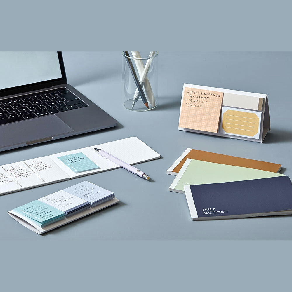 KING JIM EMILY Pastel Colour Fusen Sticky Notes