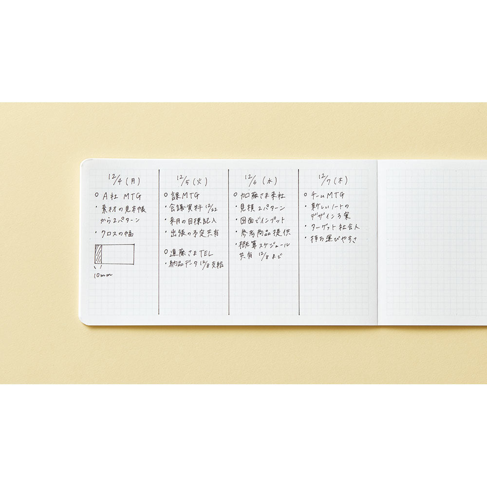 KING JIM EMILY Horizontal Notepad