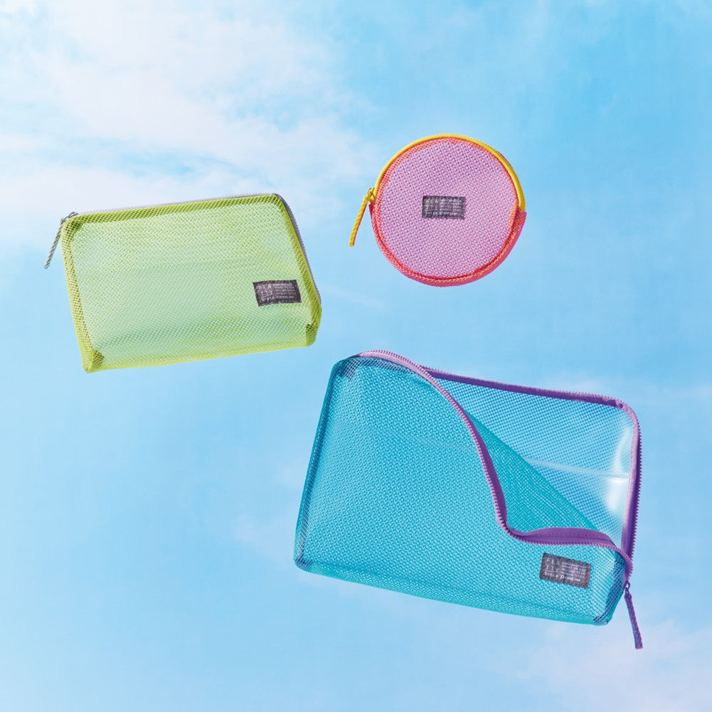 KING JIM FLATTY SHEER Mesh Pouch