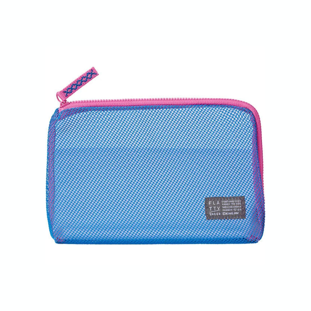 KING JIM FLATTY SHEER Mesh Pouch