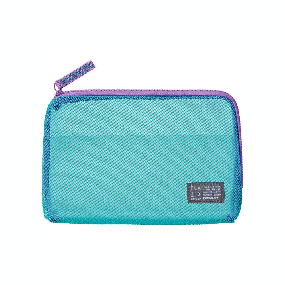 KING JIM FLATTY SHEER Mesh Pouch