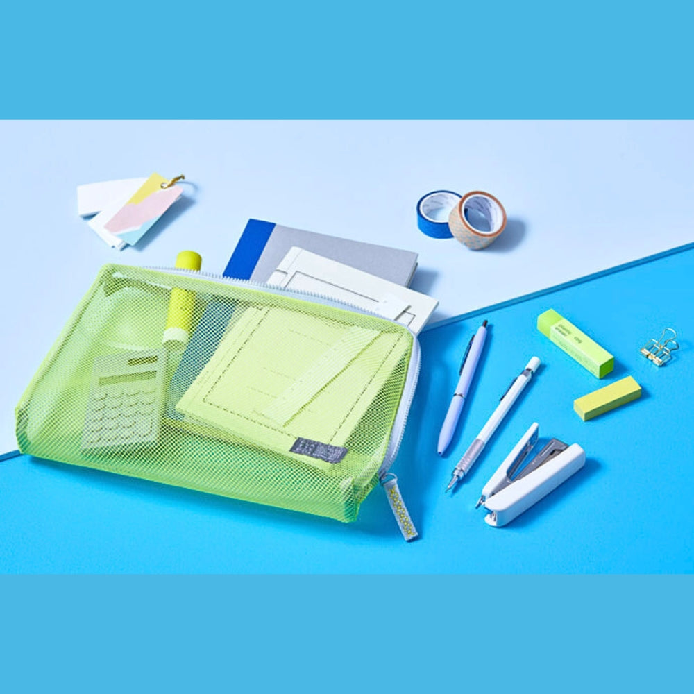 KING JIM FLATTY SHEER Mesh Pouch