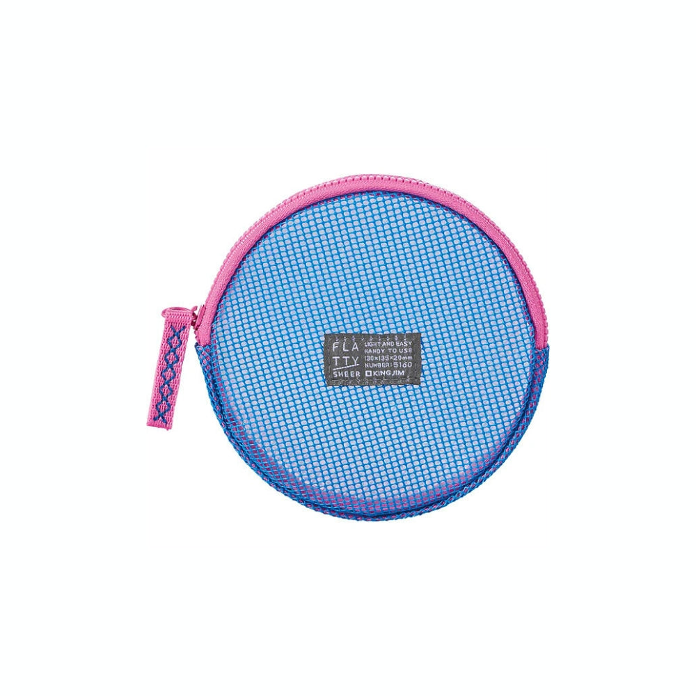 KING JIM FLATTY SHEER Mesh Pouch