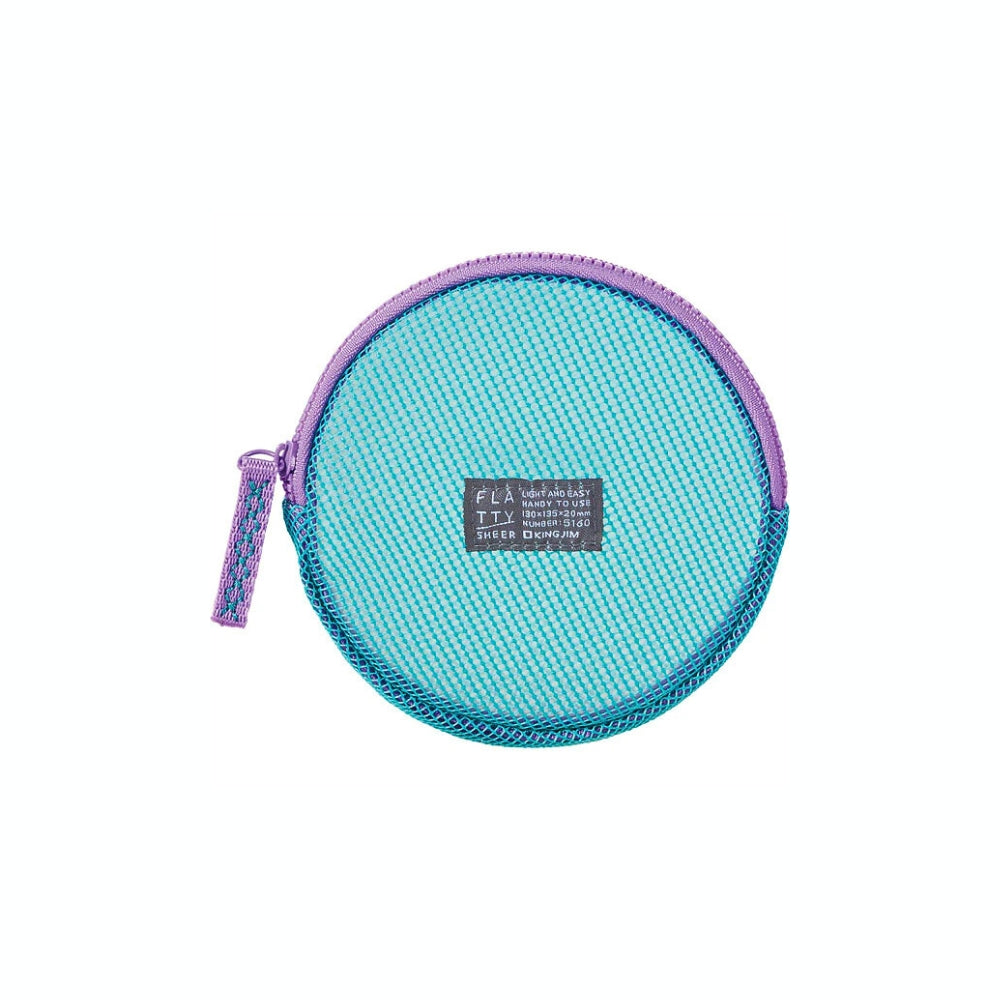 KING JIM FLATTY SHEER Mesh Pouch