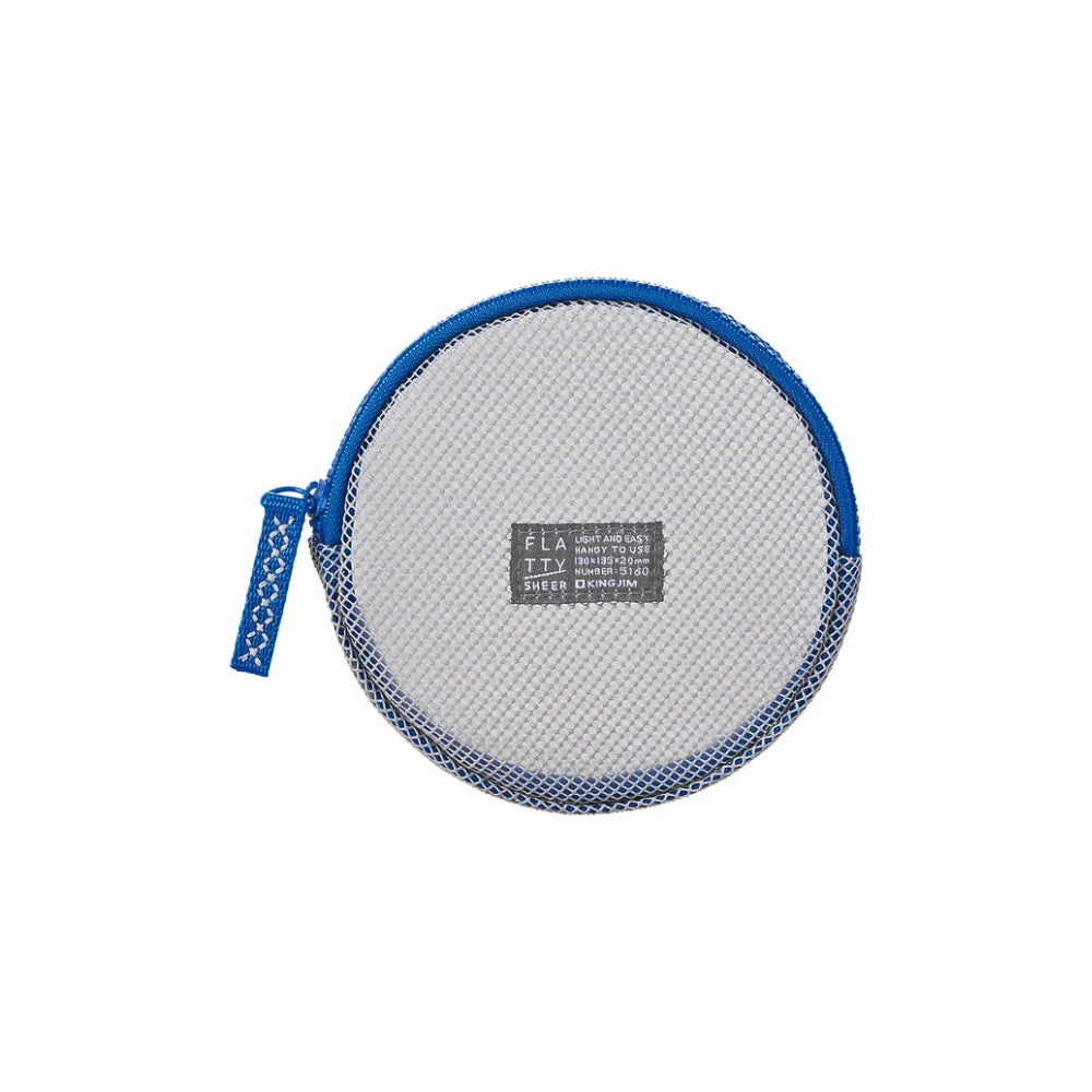 KING JIM FLATTY SHEER Mesh Pouch