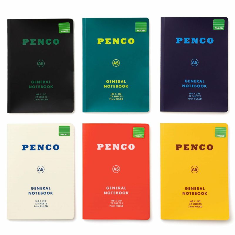 Hightide Penco Soft PP Notebook A5 (Ruled)