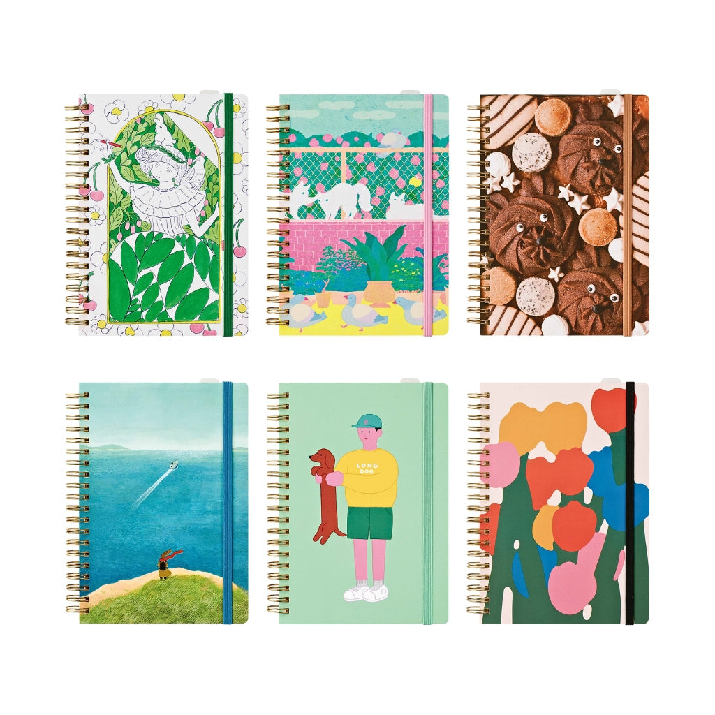 KING JIM HITOTOKI Comic Size Ring Notebook