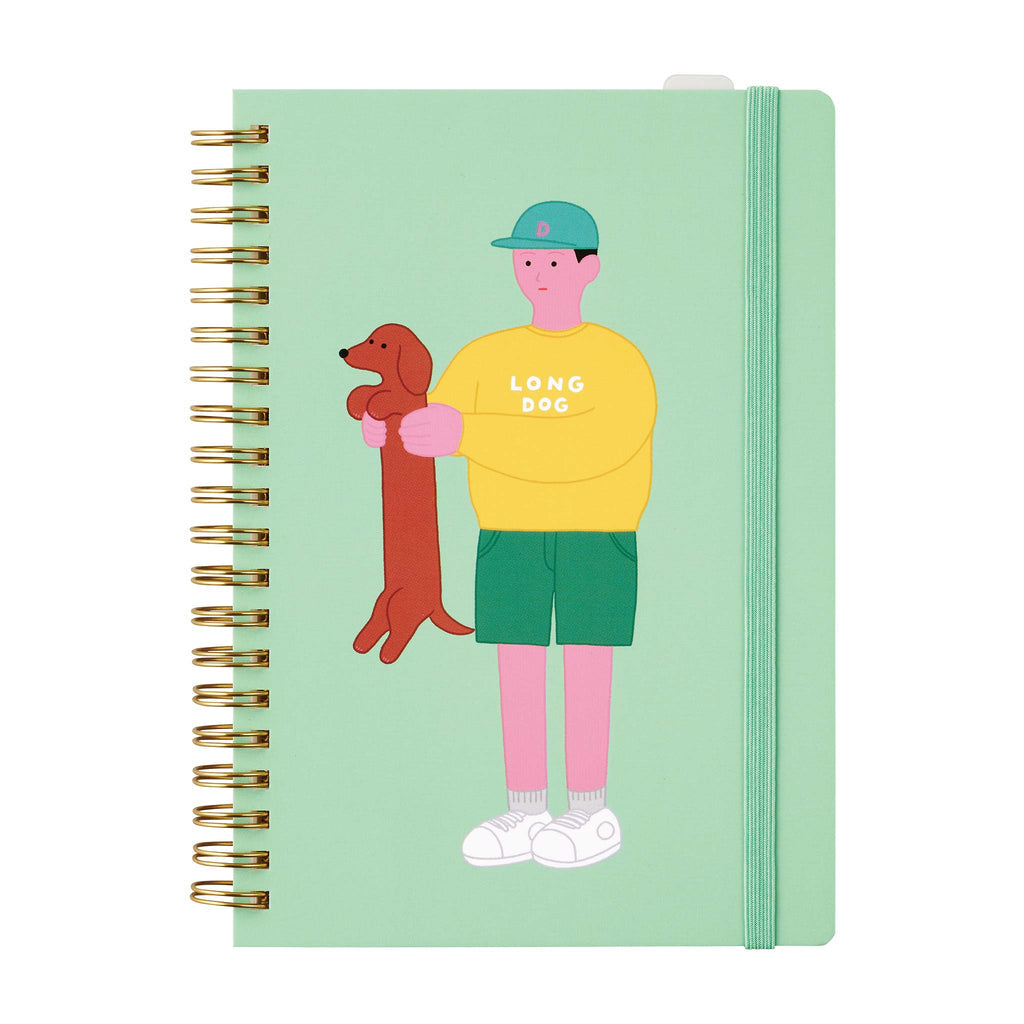 KING JIM HITOTOKI Comic Size Ring Notebook