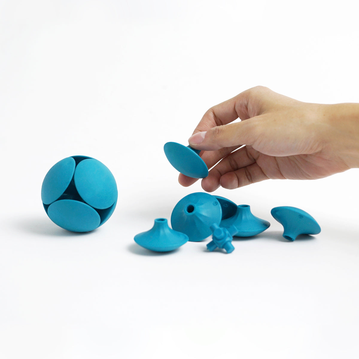 HMM Playful Eraser Ball [Grey, Yellow, Pink]