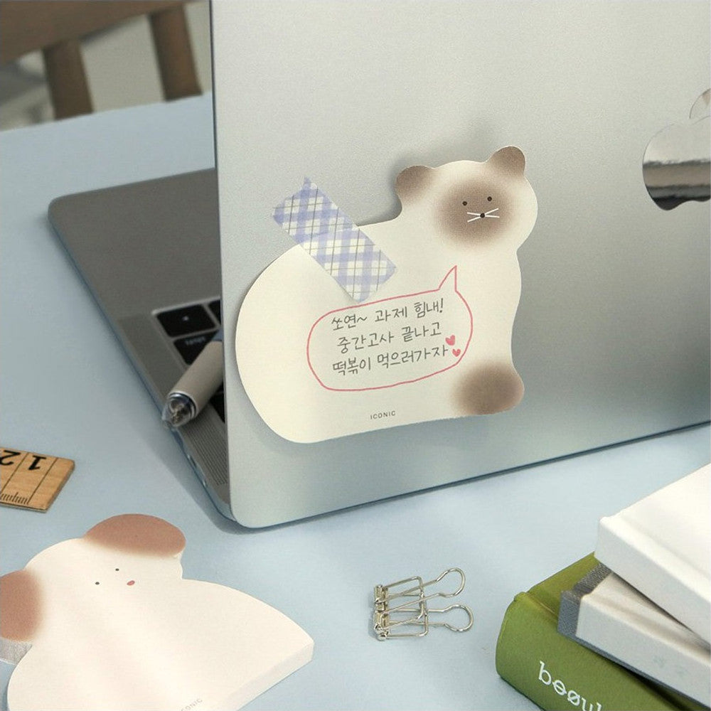 Iconic Animal Memo Pad (60 Sheets)