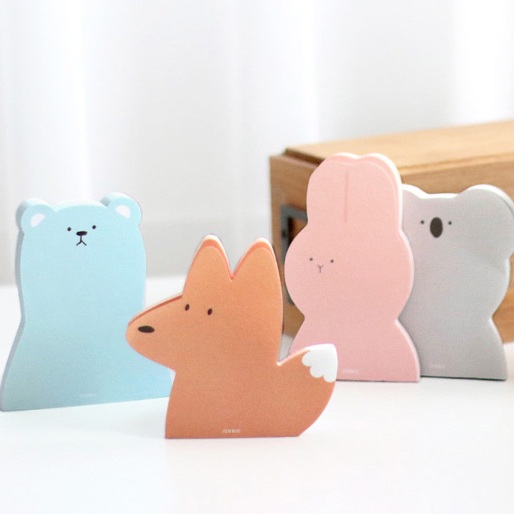Iconic Animal Shape Sticky Memo Pad