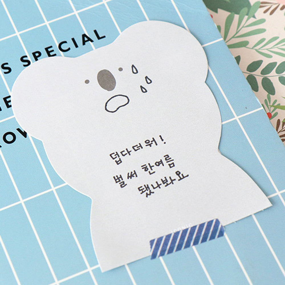 Iconic Animal Shape Sticky Memo Pad
