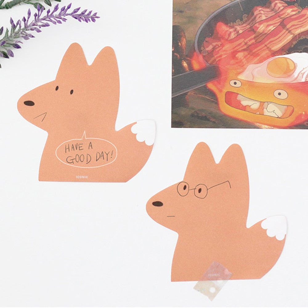 Iconic Animal Shape Sticky Memo Pad