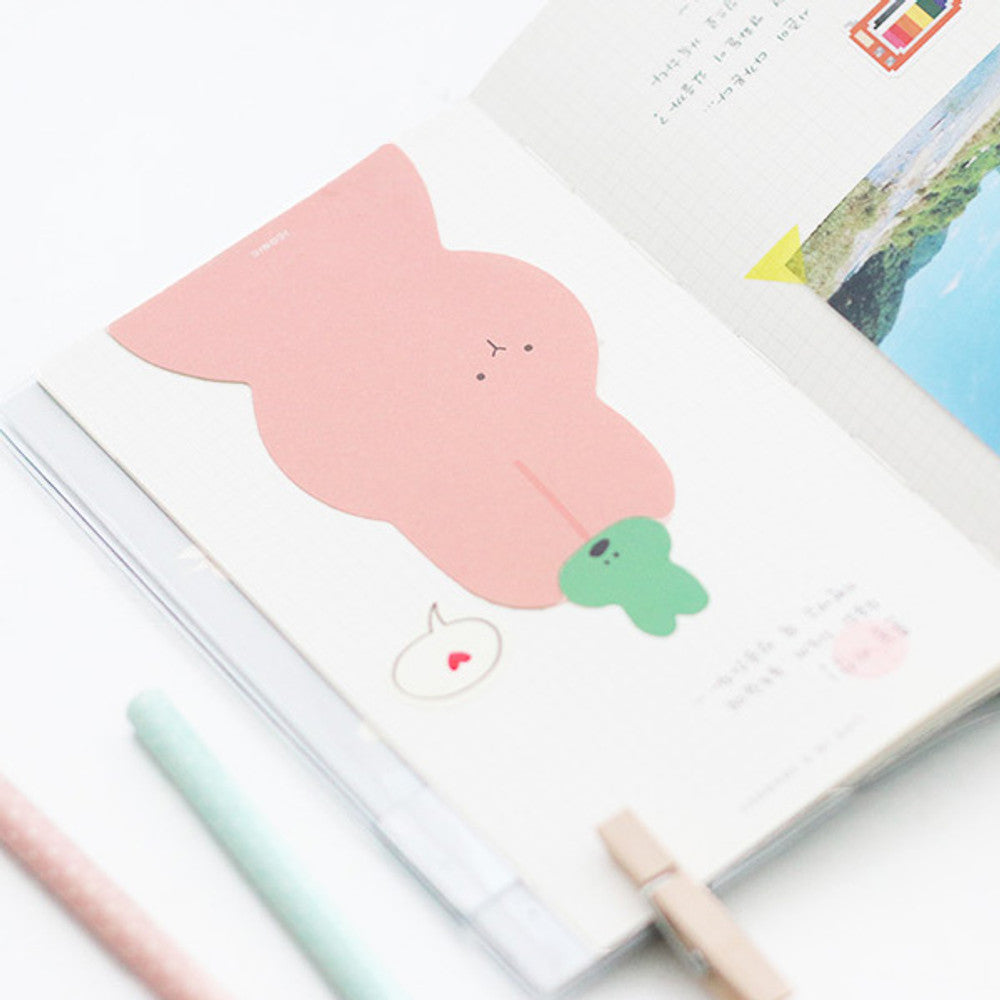 Iconic Animal Shape Sticky Memo Pad