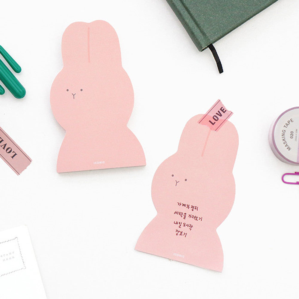 Iconic Animal Shape Sticky Memo Pad