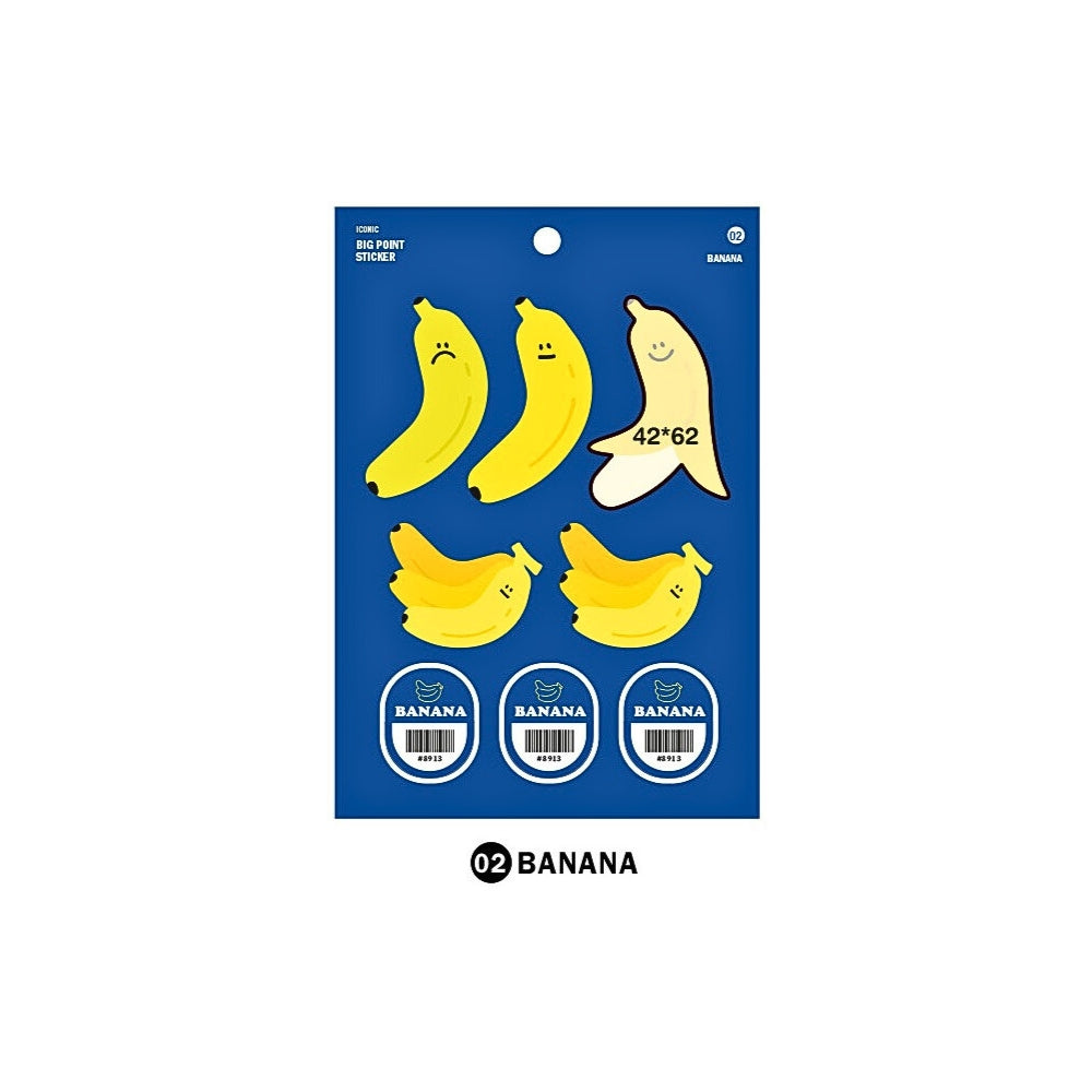 Iconic Big Point Removable Sticker