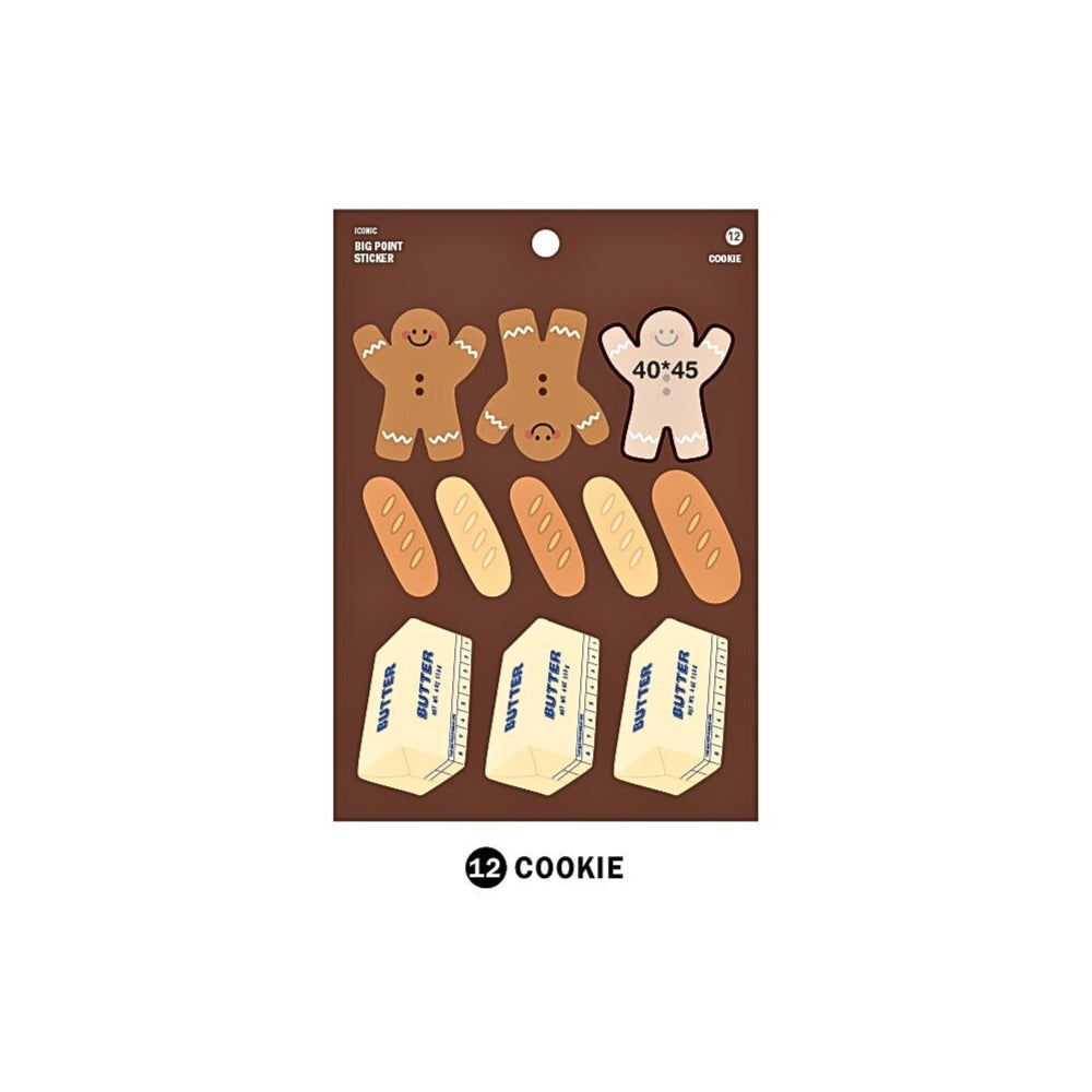 Iconic Big Point Removable Sticker