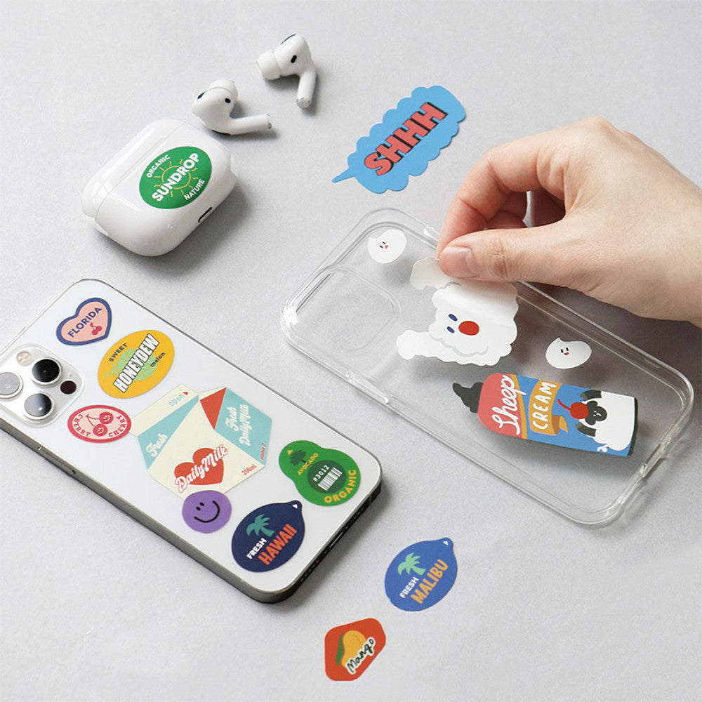 Iconic Big Point Removable Sticker