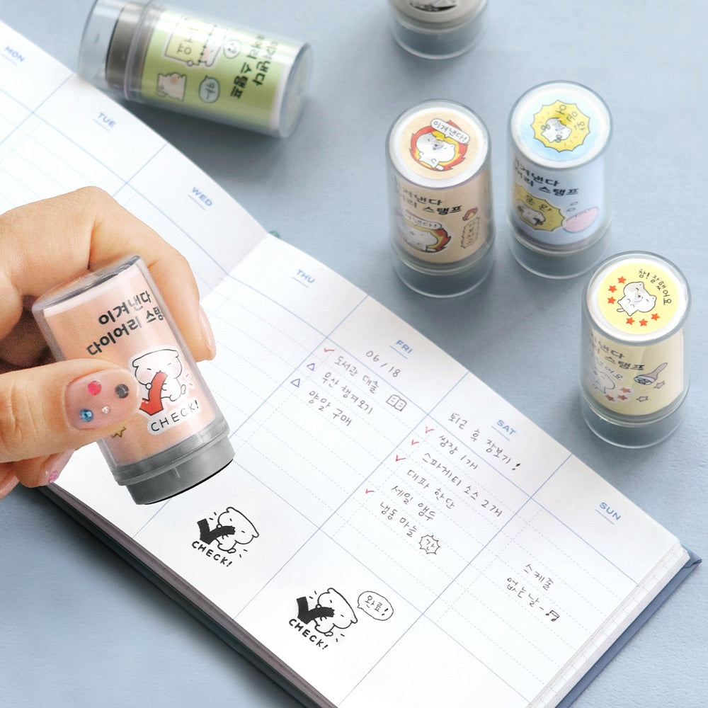 Iconic Blah Blah Self-Inking Diary Stamp