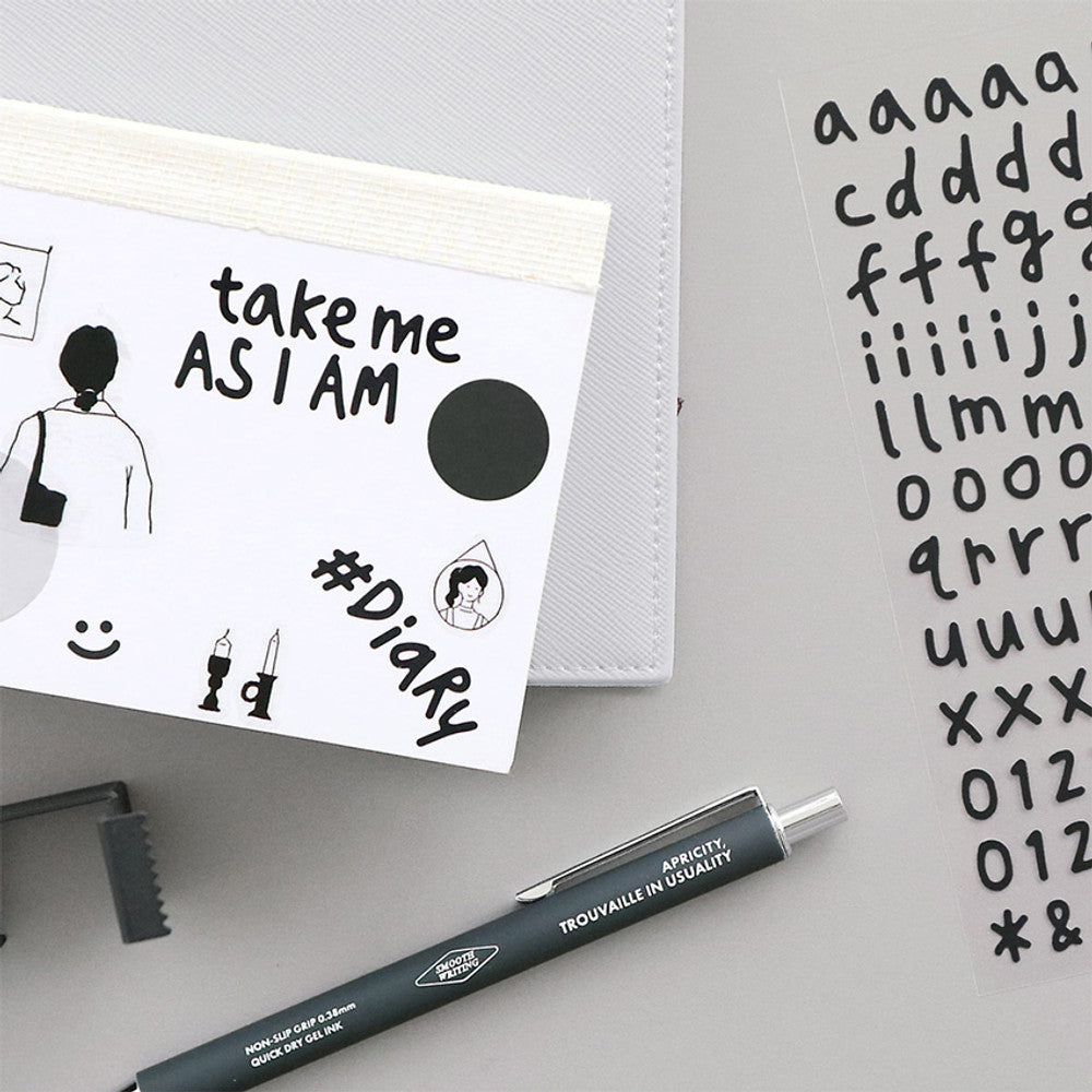 Iconic Calli Alphabet Sticker Pack