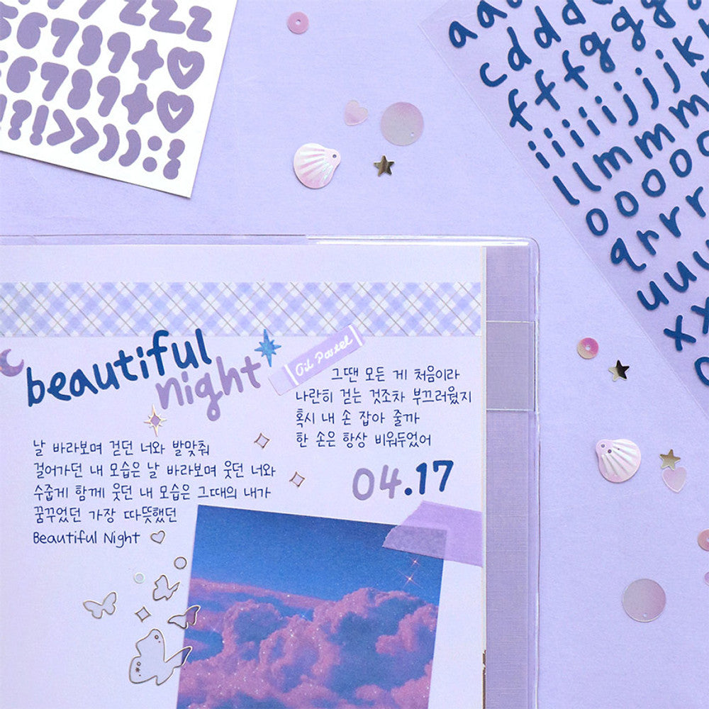 Iconic Calli Alphabet Sticker Pack