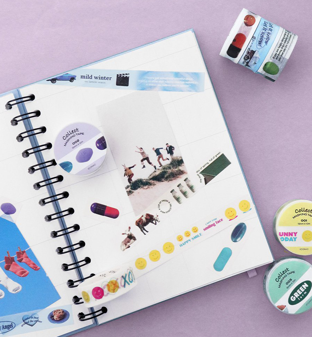 Iconic Collect Decorative Masking Tape 15mm