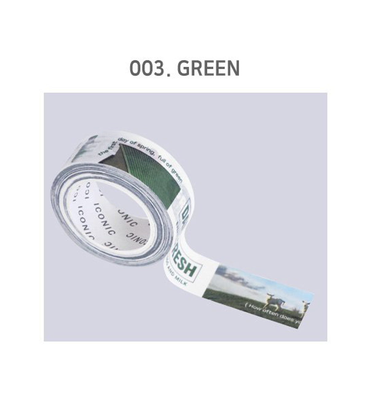 Iconic Collect Decorative Masking Tape 15mm