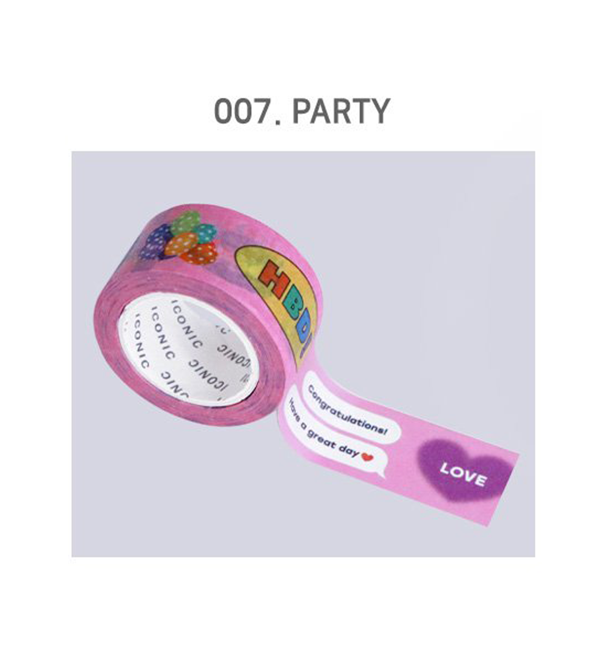 Iconic Collect Decorative Masking Tape 20mm