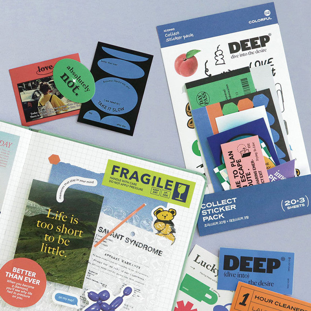 Iconic Collect Sticker Pack